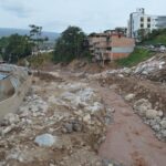 Πλημμυρισμένη περιοχή στη νοτιοδυτική Κίνα λόγω έντονων βροχοπτώσεων