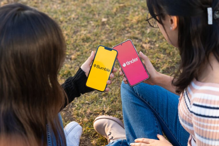 Οθόνη της εφαρμογής γνωριμιών Bumble