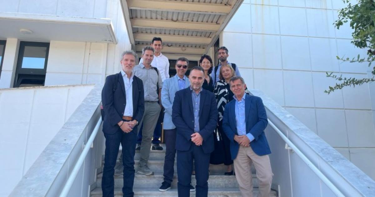 Υψηλόβαθμη αντιπροσωπεία της Ευρωπαϊκής Επιτροπής στο ΙΤΕ Ηρακλείου
