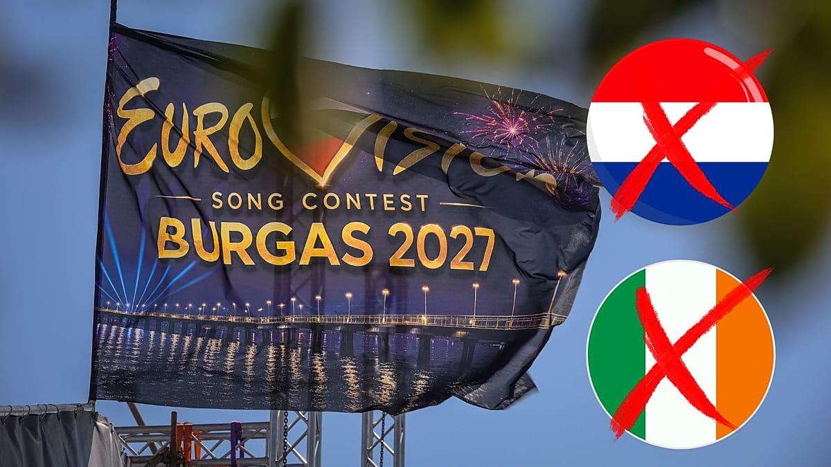 Eurovision 2027: Ιρλανδία και Ολλανδία εκτός διαγωνισμού λόγω Γάζας