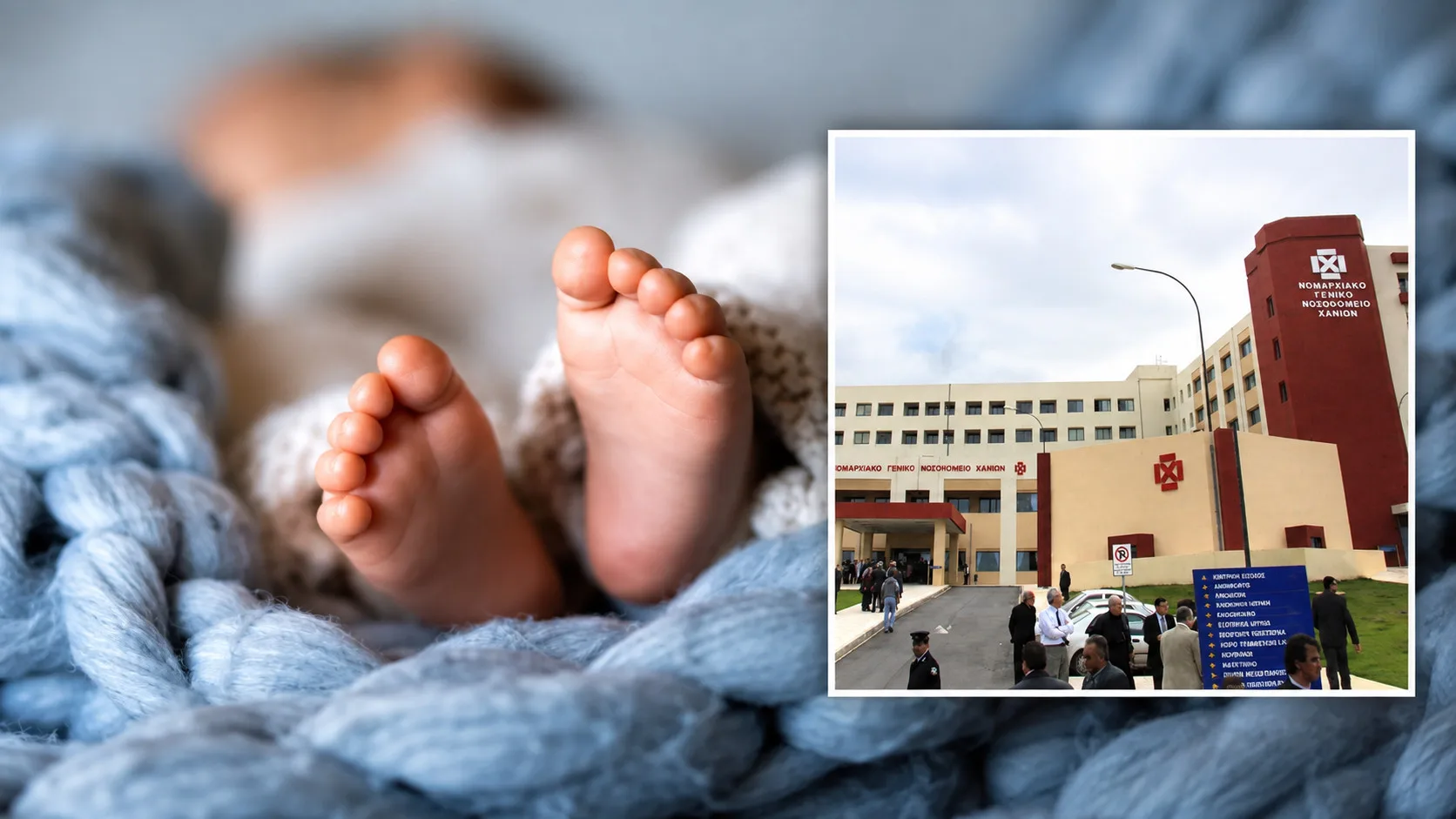 Χανιά: Βαριά κρανιοεγκεφαλική κάκωση σε βρέφος 17 ημερών – Συνελήφθη η μητέρα