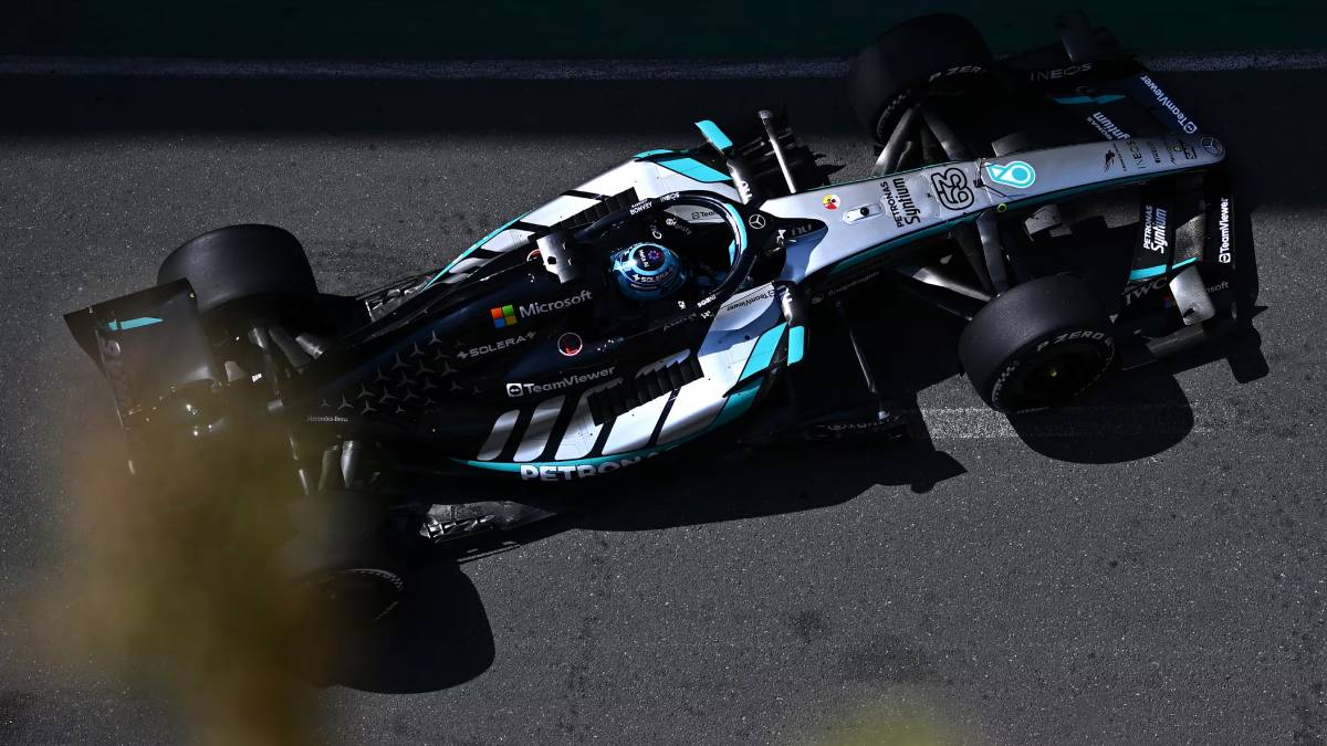 F1: Ράσελ ο ταχύτερος μπροστά από Αντονέλι στις ελεύθερες δοκιμές του Μπακού
