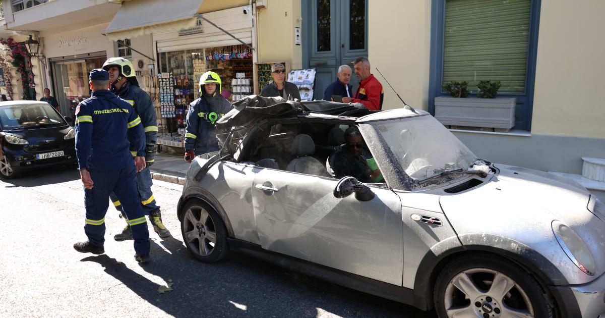 Βίντεο-ντοκουμέντο: Έντρομοι πελάτες ξενοδοχείου τρέχουν στην έκρηξη της Πλάκας