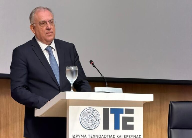 Ο Θεοδωρικάκος εκπρόσωπος του Μητσοτάκη στα εγκαίνια Κόμβου Καινοτομίας του ΙΤΕ