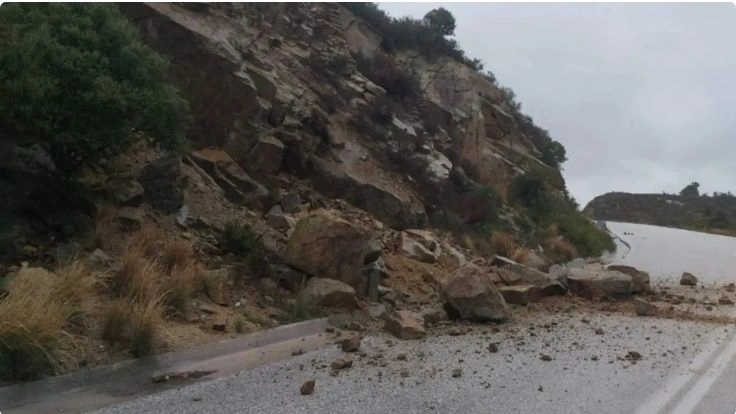 Κακοκαιρία στην Οίτη διέκοψε τον αγώνα «Oiti Ultra Trail»