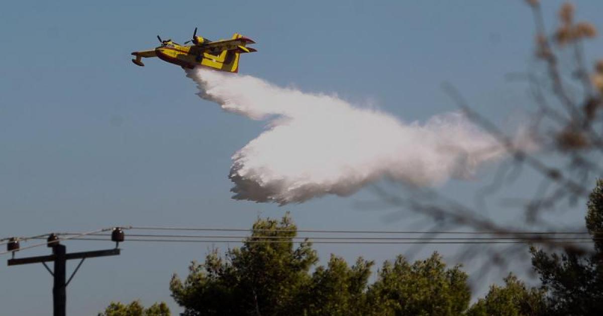 Σέρρες: Πυρκαγιά στο Στρυμωνικό με 37 πυροσβέστες και δύο εναέρια μέσα