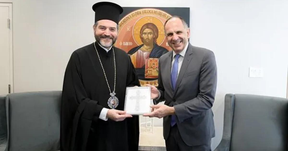 Στο Τορόντο ο Γεραπετρίτης — Συνάντηση με τον νέο Αρχιεπίσκοπο Καναδά Απόστολο
