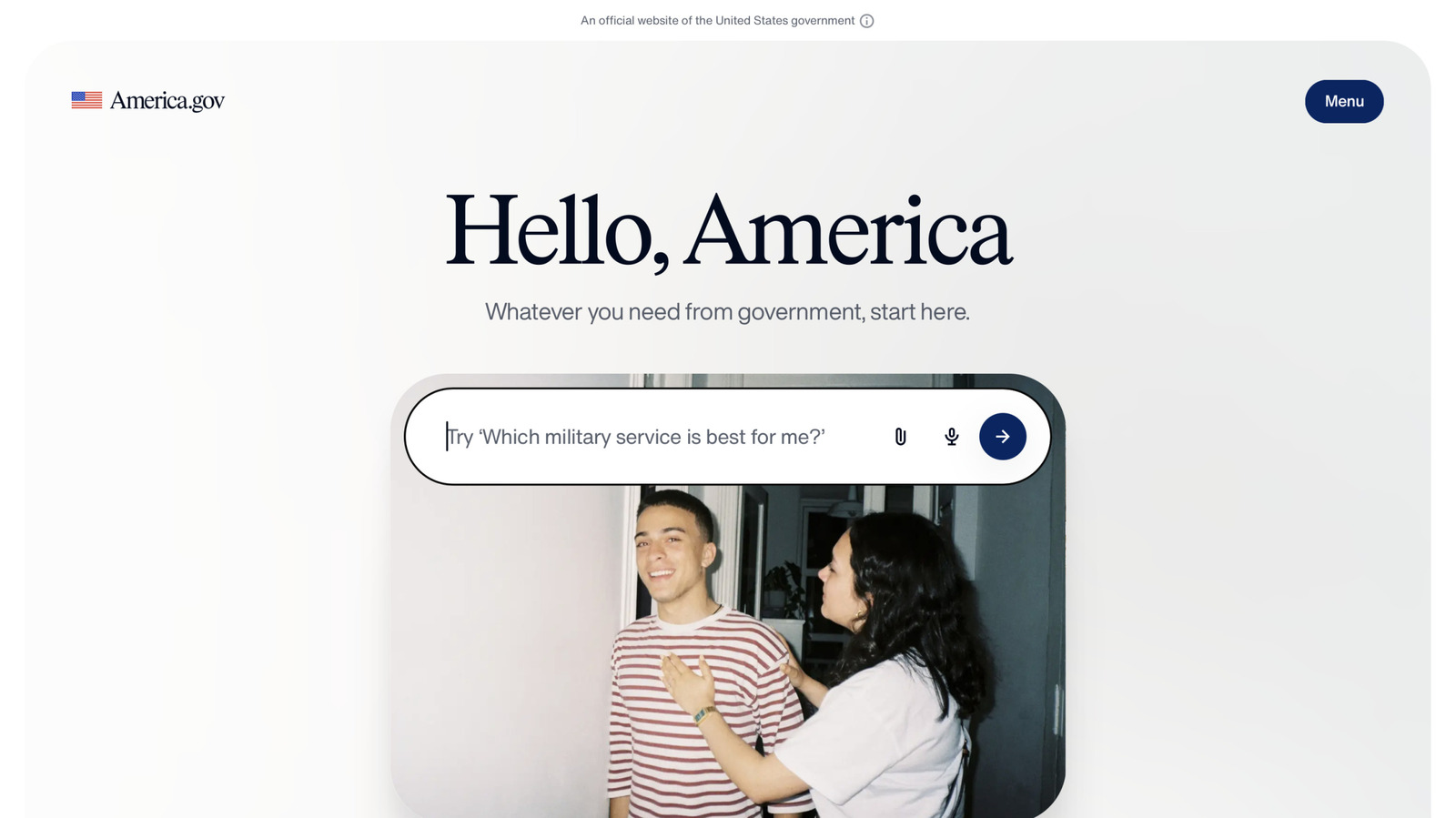 Ο Τραμπ λανσάρει το America.gov με AI chatbot