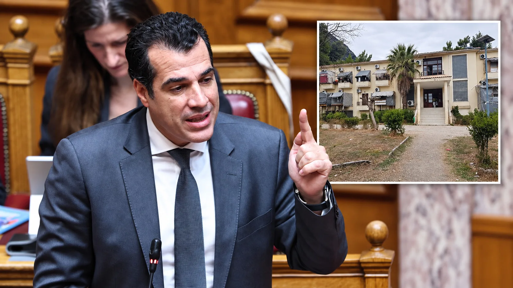 Πλεύρης: Κλείνει η δομή μεταναστών στις Θερμοπύλες