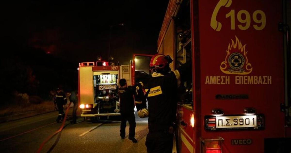 Σέρρες: Χωρίς ενεργό μέτωπο η πυρκαγιά στο Στρυμονικό — 37 πυροσβέστες στην κατάσβεση