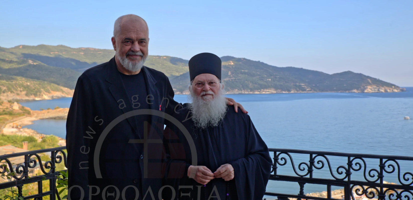Στο Άγιον Όρος ο πρωθυπουργός της Αλβανίας Έντι Ράμα την Τετάρτη 16/9