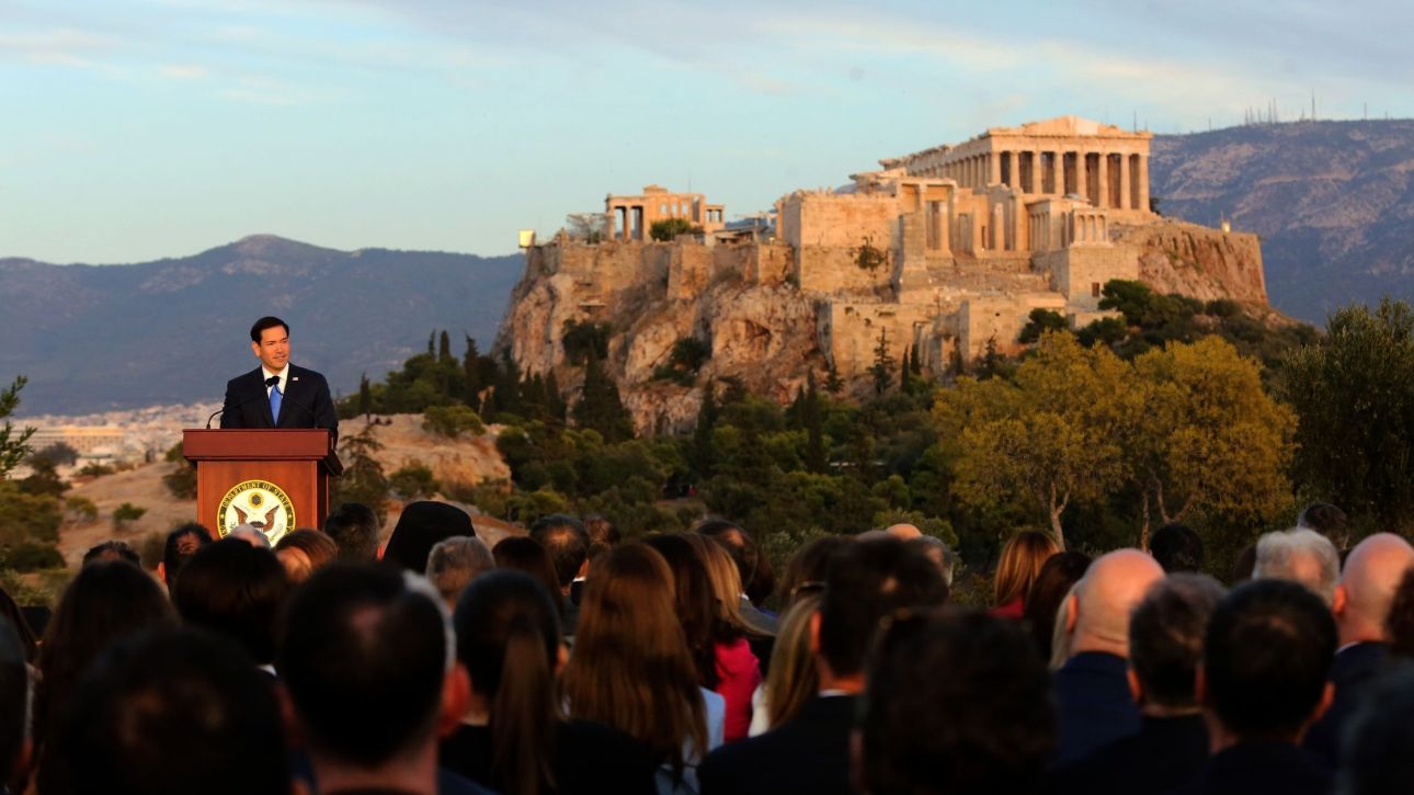 Ρούμπιο στην Πνύκα: Αφεντούλη μιλά για «ηχηρή επιβεβαίωση» της συμμαχίας Ελλάδας-ΗΠΑ — Spectator: «διάλεξε τον λάθος Αθηναίο»