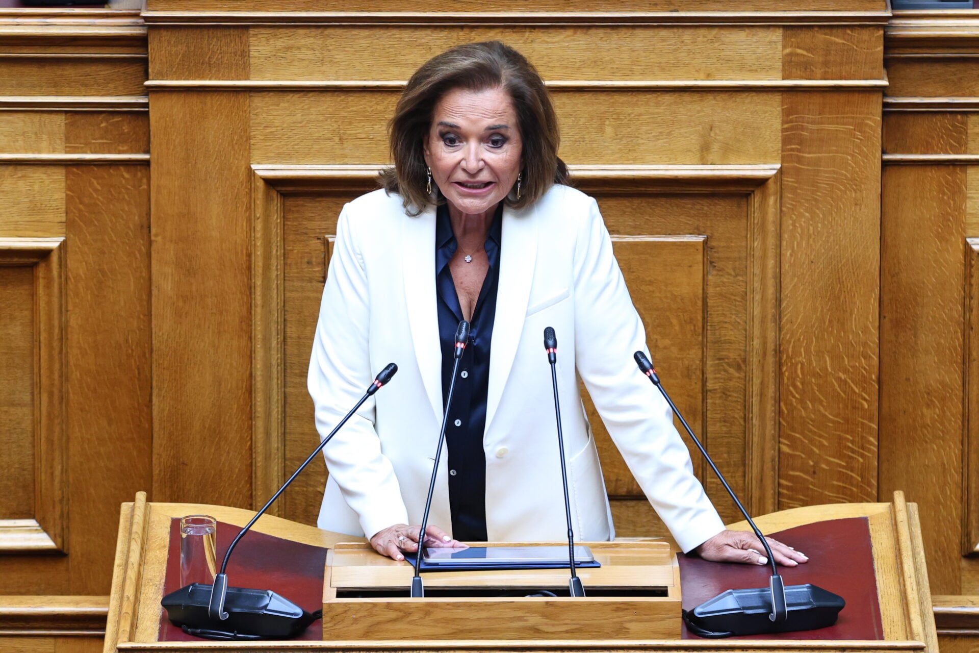 Μπακογιάννη–Αναγνωστοπούλου για δημοσίευμα WSJ: «Καμία δύναμη δεν επιλέγει κυβερνήσεις»