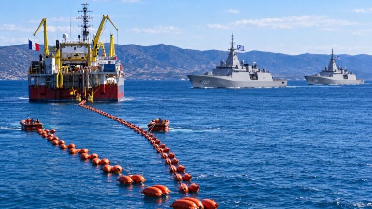 Το Abeille Marengo για έρευνες του καλωδίου GSI – Αναμονή NAVTEX