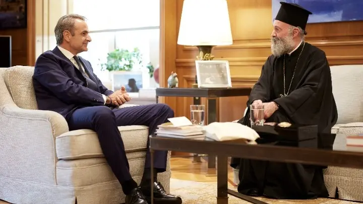 Ο Μητσοτάκης – Αρχιεπίσκοπος Αυστραλίας: Ομογένεια και επιστολική ψήφος