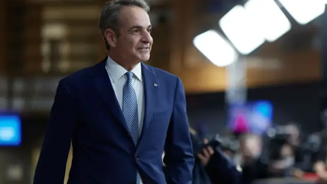 Ο Πρίγκιπας Διάδοχος του Άμπου Ντάμπι συναντά τον Μητσοτάκη στην Ελλάδα