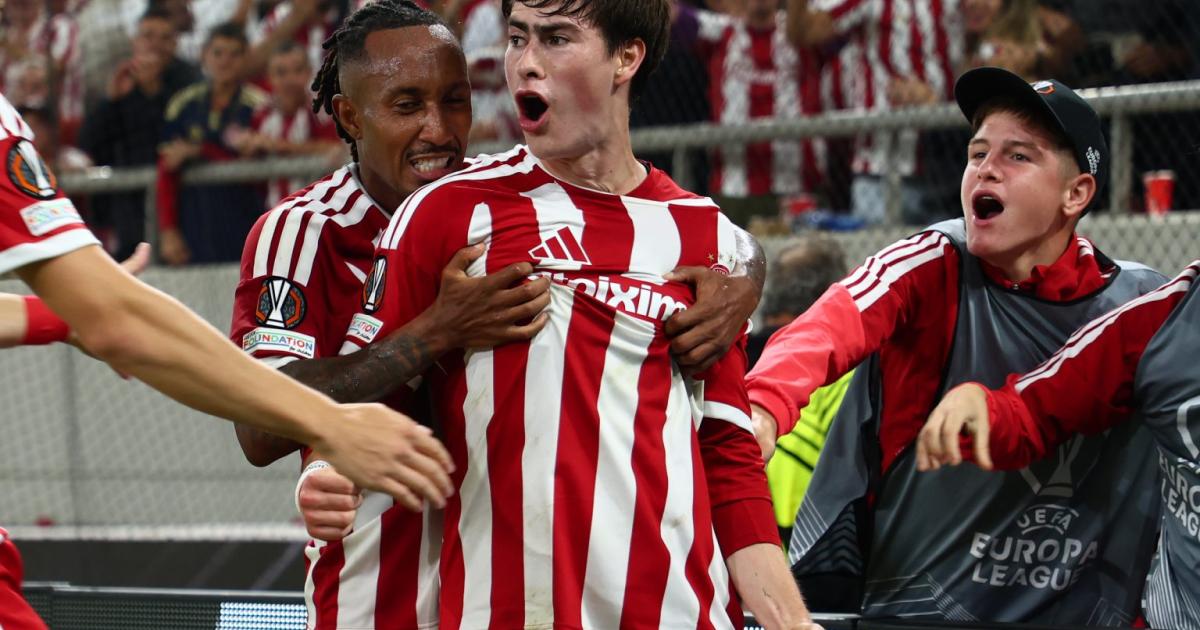 Ολυμπιακός 3/3 στο Europa League: Γκονζάλες με γκολ 1-0