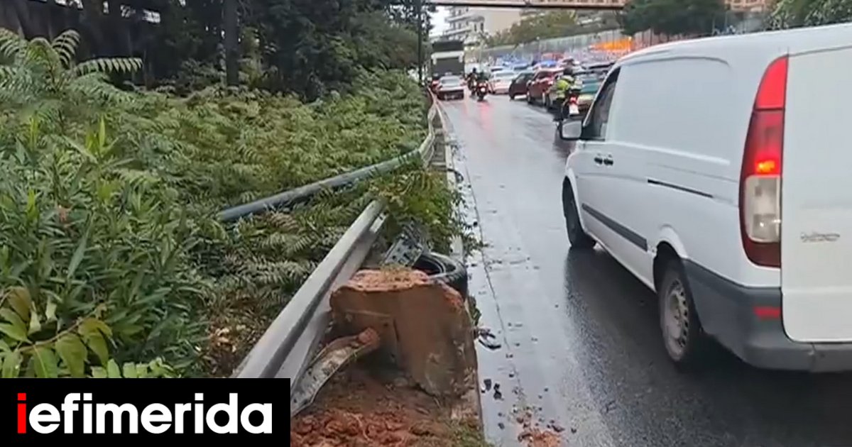 Πρωινή κρίση στην Αττική: Δύο τροχαία κλείδωσαν Κηφισό και λεωφόρο Αθηνών